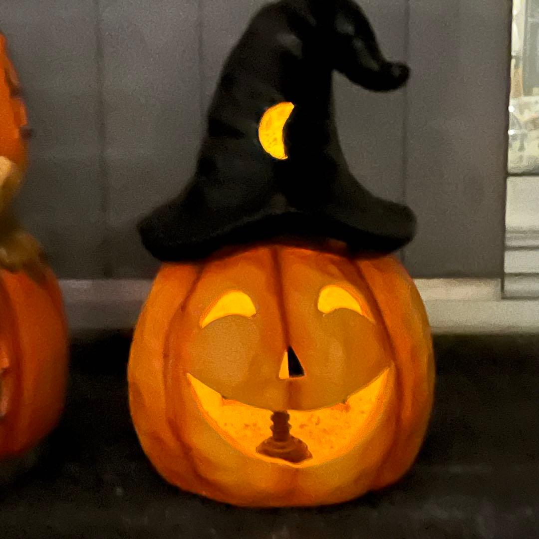 ハロウィン　ジャックオランタン　パンプキン　ガーデン用　カボチャ　オブジェ