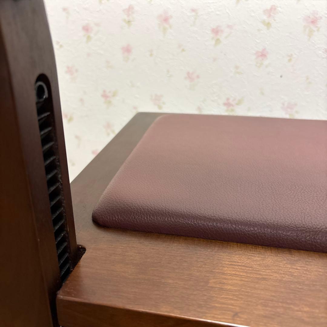希少　YAMAHA トムソン椅子　木目　茶色　ピアノ椅子