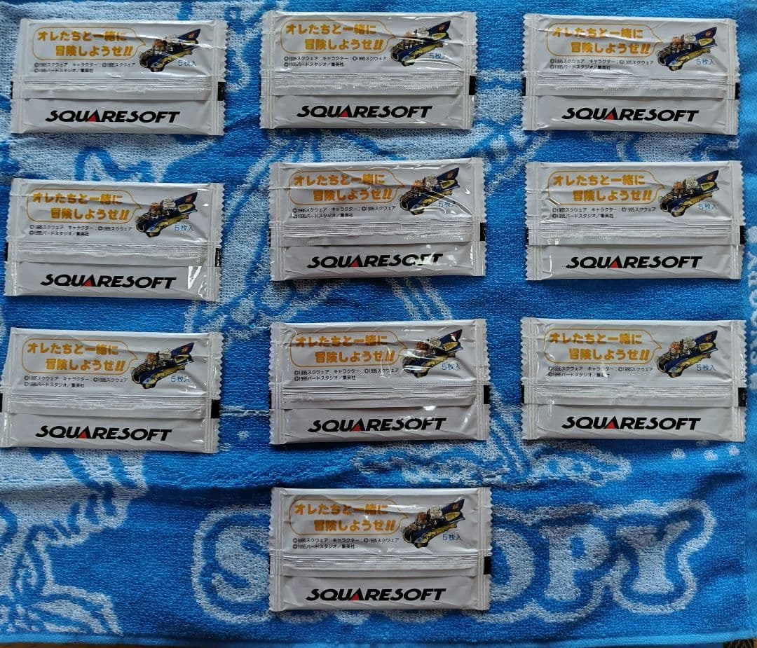 未開封 1　クロノトリガー特典特製プリズムカード　10パック