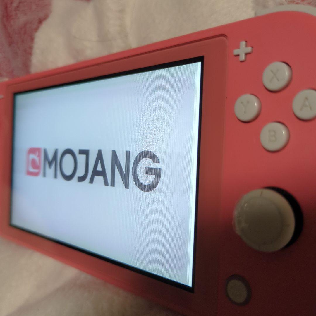 Nintendo Switch Lite ピンク 本体 Minecraft