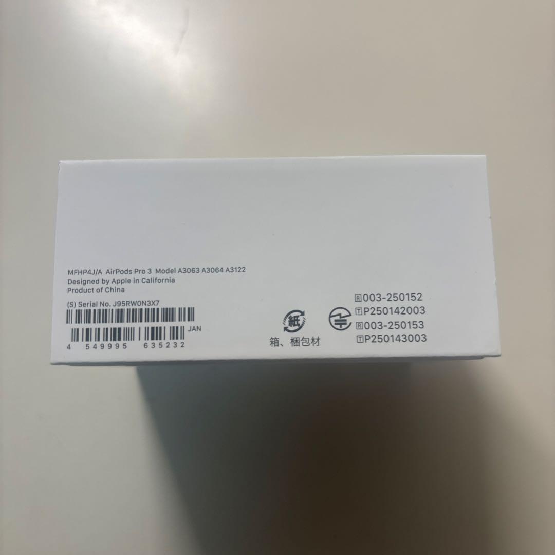 イヤホン Apple AirPods pro3