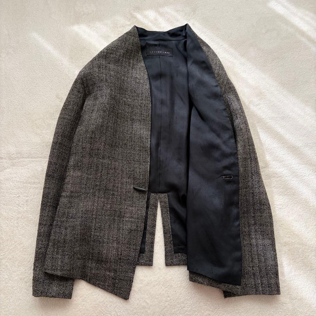 ❁ JURGENLEHL ウール・シルクツイードジャケット