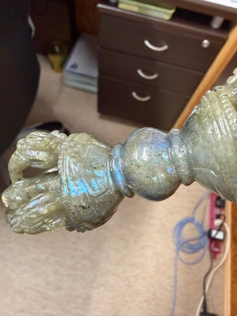 翡翠製 仏教法具デザイン 置物