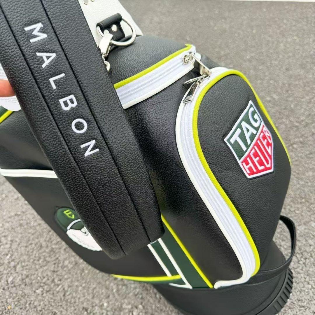 MALBON マルボンゴルフ TAG HEUER キャディバッグ ゴルフバッグ