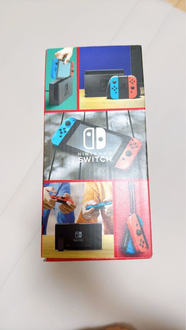 [美品]Nintendo Switch 本体 バッテリー強化版　SDカード付