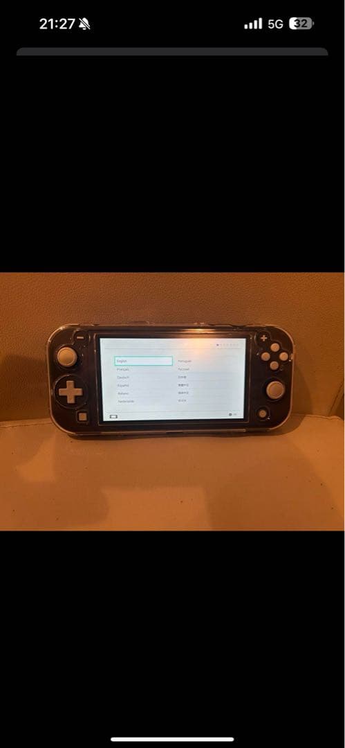 Nintendo Switch Lite グレー 本体 使用頻度低
