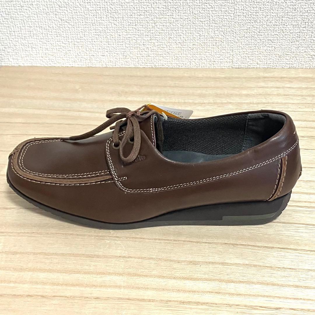 未使用品 タグ付き pedala ペダラ ブラウン 23.5cm