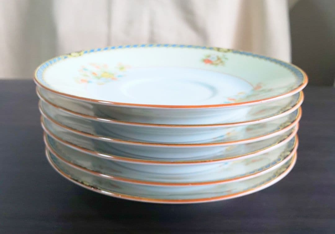 オールドノリタケ カップ&ソーサー 4客(1935年製)ティーセット