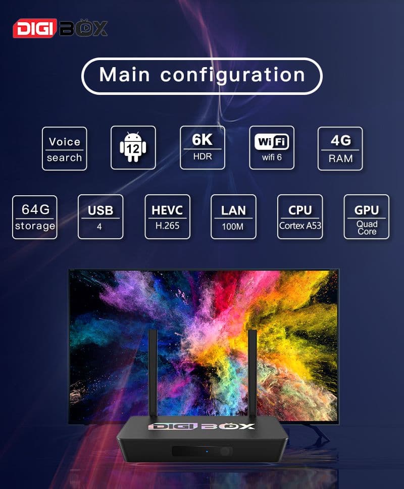 最も人気あるテレビボックス DIGIBOX D3 PLUSライブテレビボックス