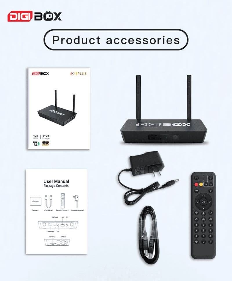 最も人気あるテレビボックス DIGIBOX D3 PLUSライブテレビボックス