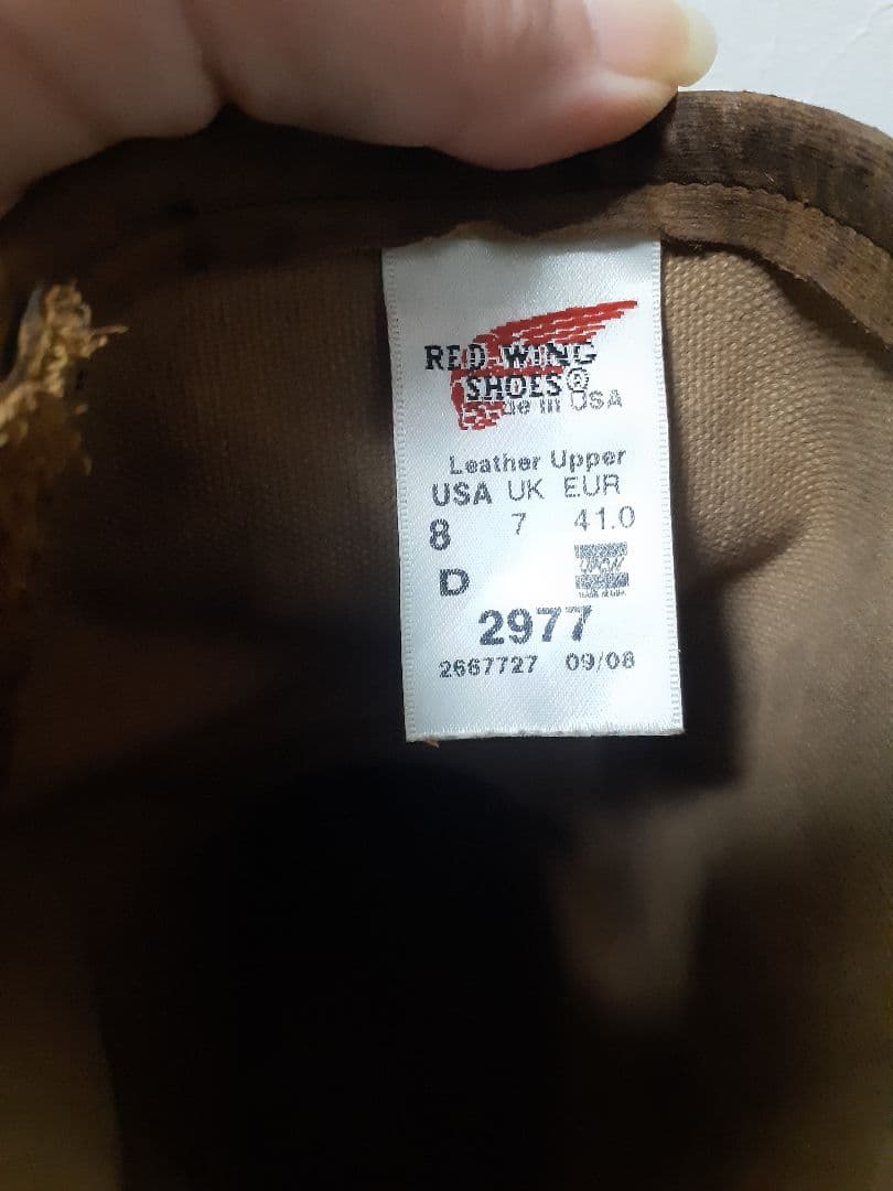 靴 REDWING 2977
