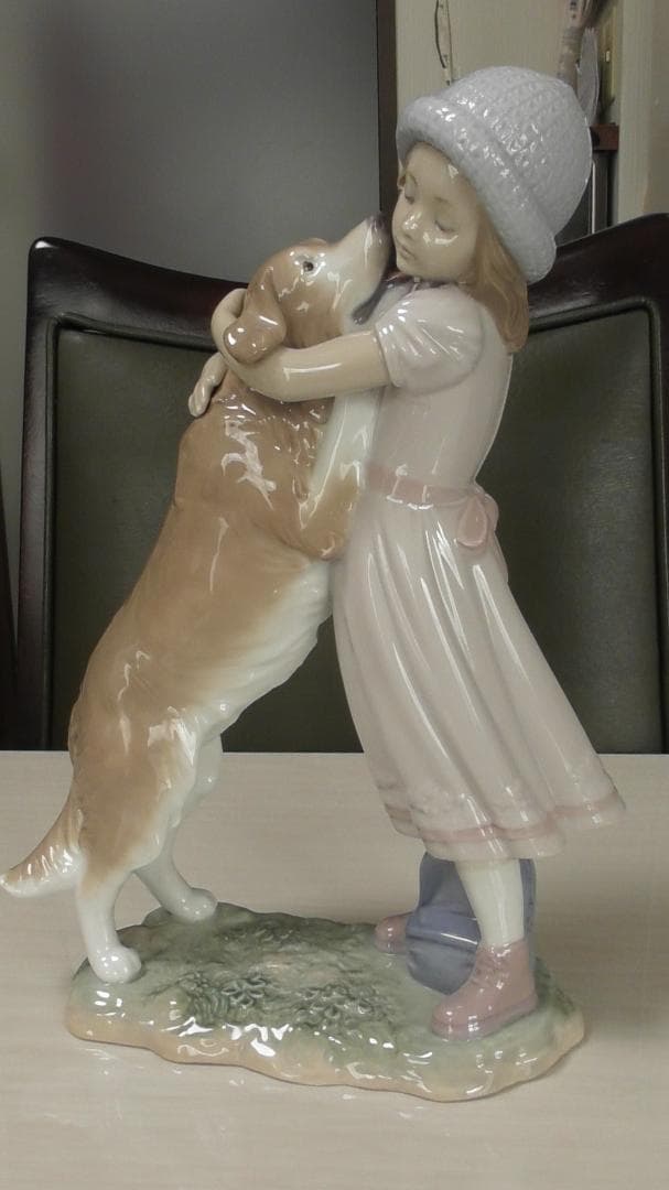 LLADRO　リヤドロ　【待ってたよ】６　リアドロ　人気アイテム　Ｌ553