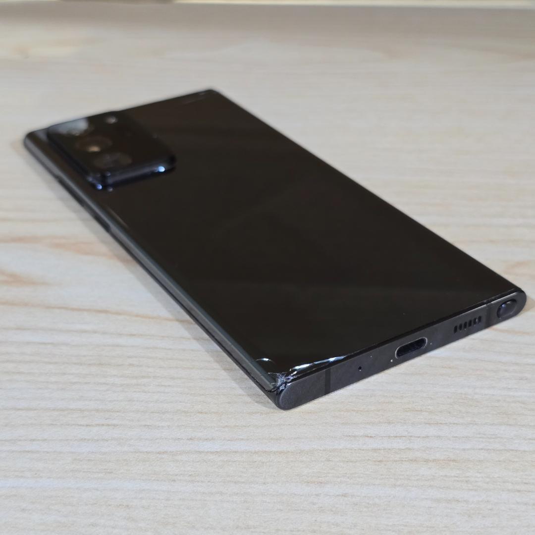 Galaxy Note 20 Ultra 5G 裏面に割れ有 機能は正常に動作可