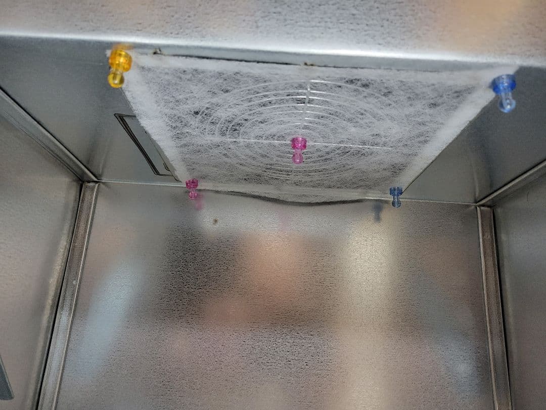 最新　G-BOOTH S-03 コンパクト塗装ブース実用新案　風量475ｍ3/ｈ