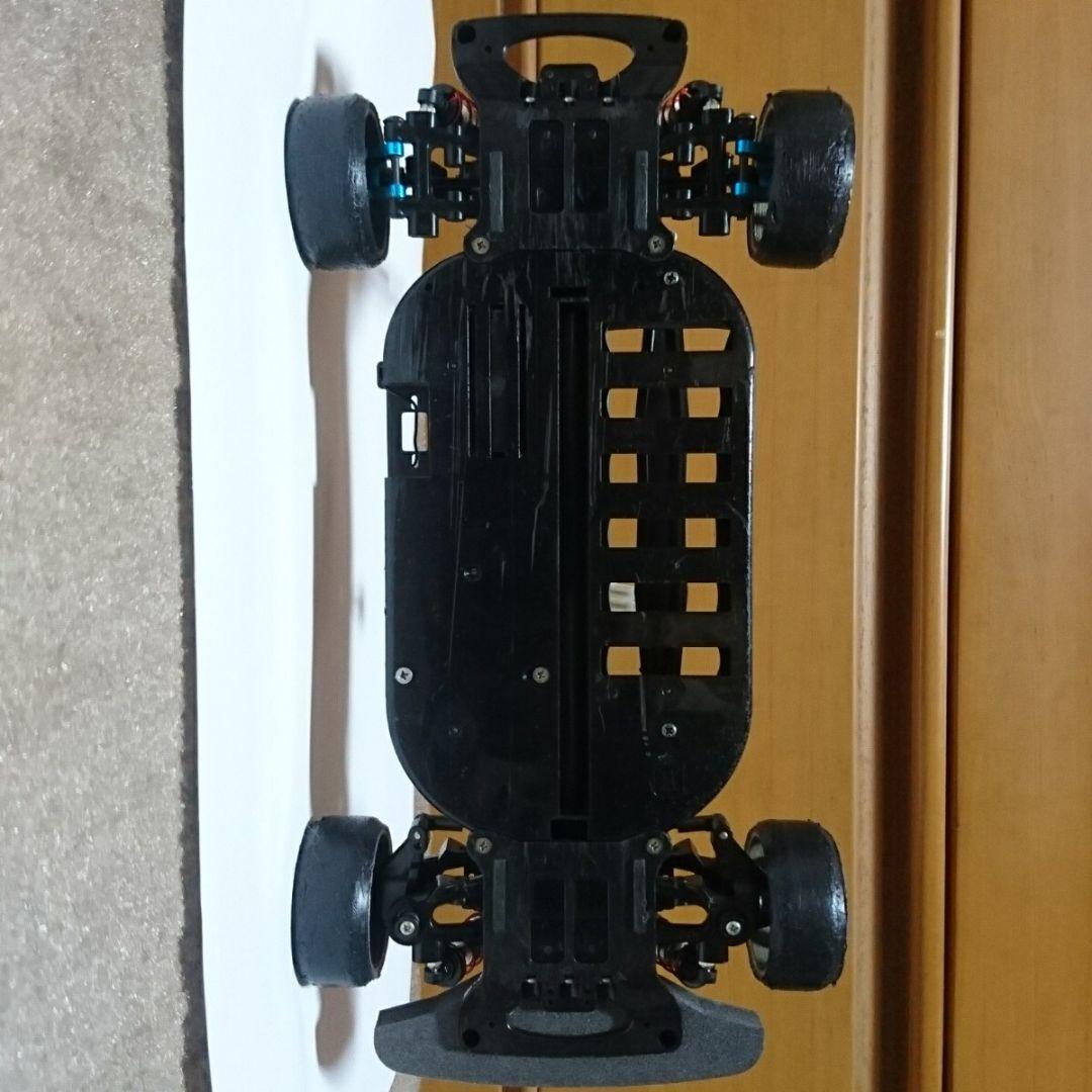 ★送料込 OP多数 タミヤ GT-R TT-01 メカ付 走行少なめ 動作確認済