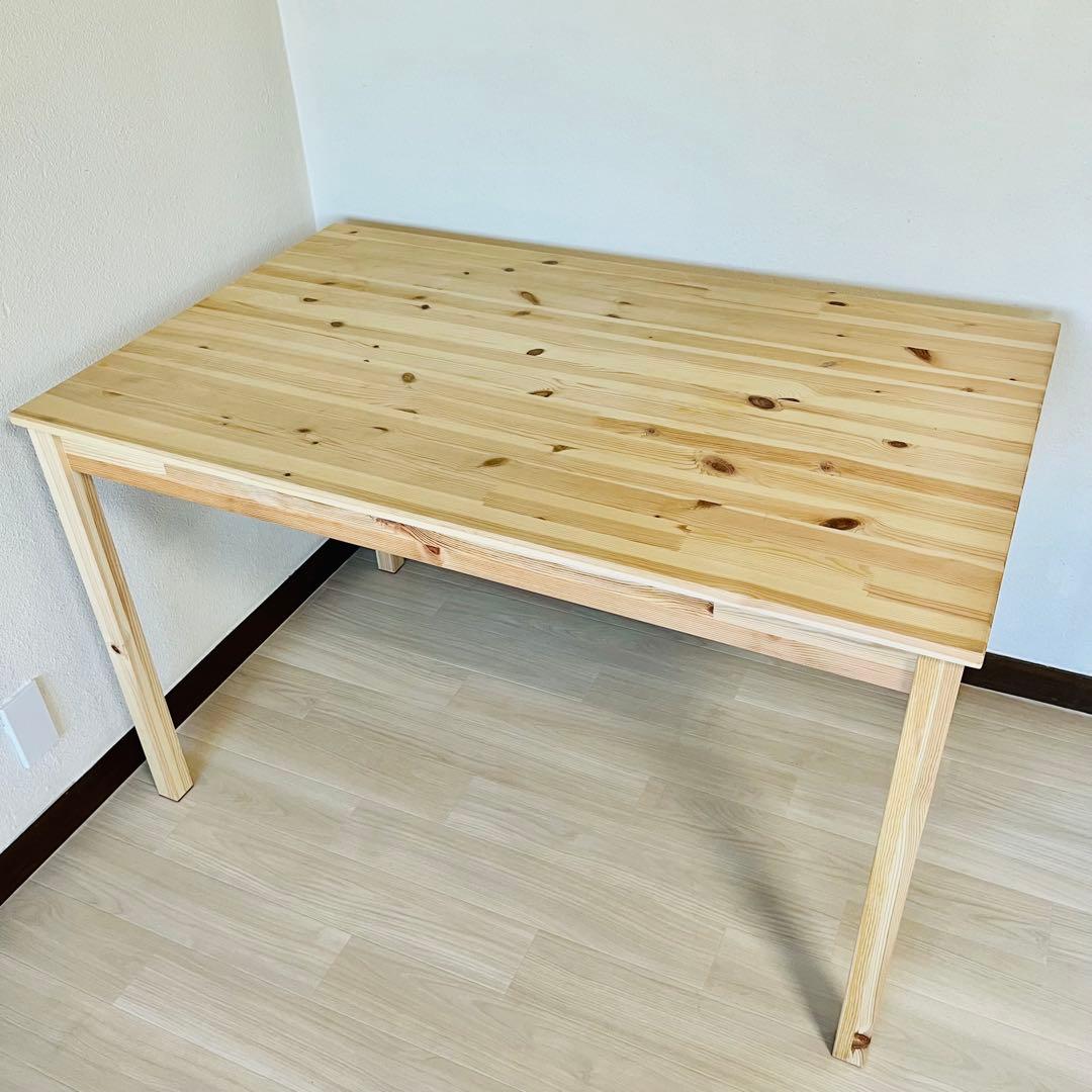 【廃盤品】　IKEA INGO イケア　インゴー　ダイニングテーブル　パイン材