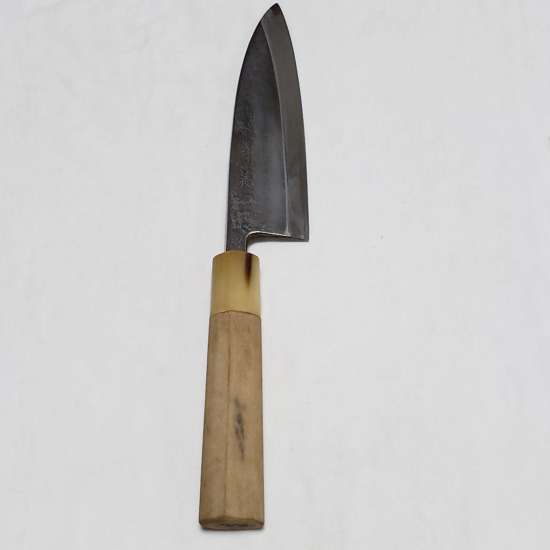 k*1様 【S44-6】有次 出刃包丁 和包丁 研ぎ済み 水牛柄 刃渡り約15c