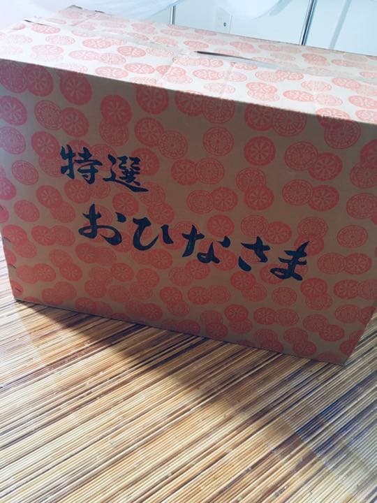 お雛様　ガラスケース大　箱付き