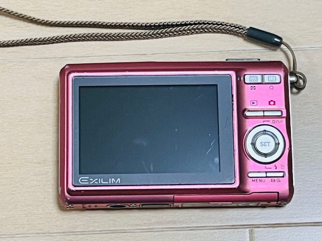 CASIO　カシオ　デジカメ　EX-Z75　ピンク　バッテリー付　動作確認済