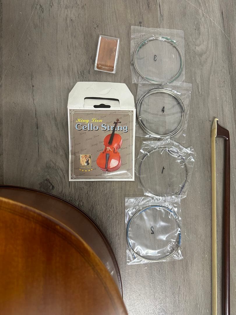 美品！Hallstatt ハルシュタット　チェロ　ケース美品有り