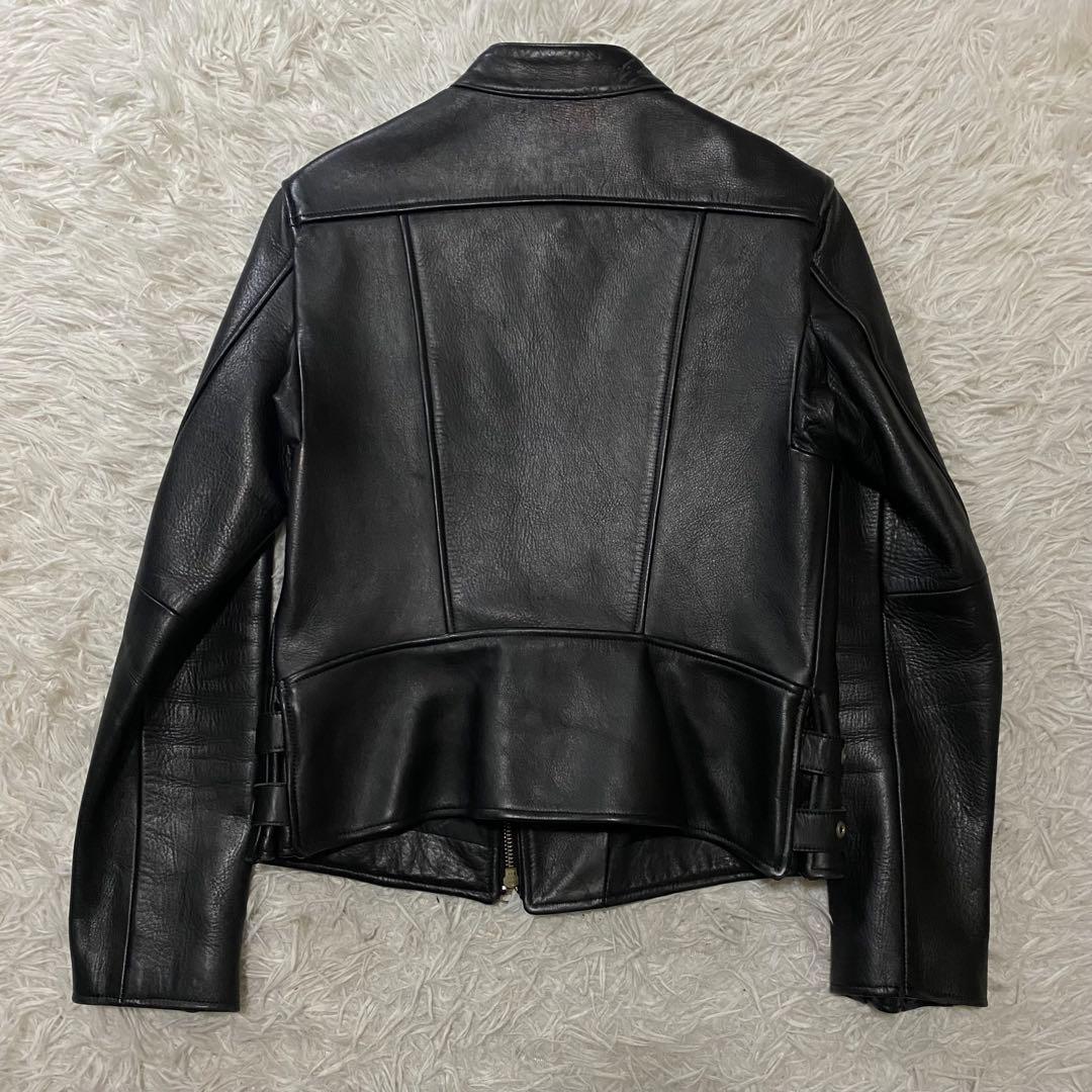 ビューティフルピープル　ホースレザー　シングルライダースジャケット　Mサイズ　黒