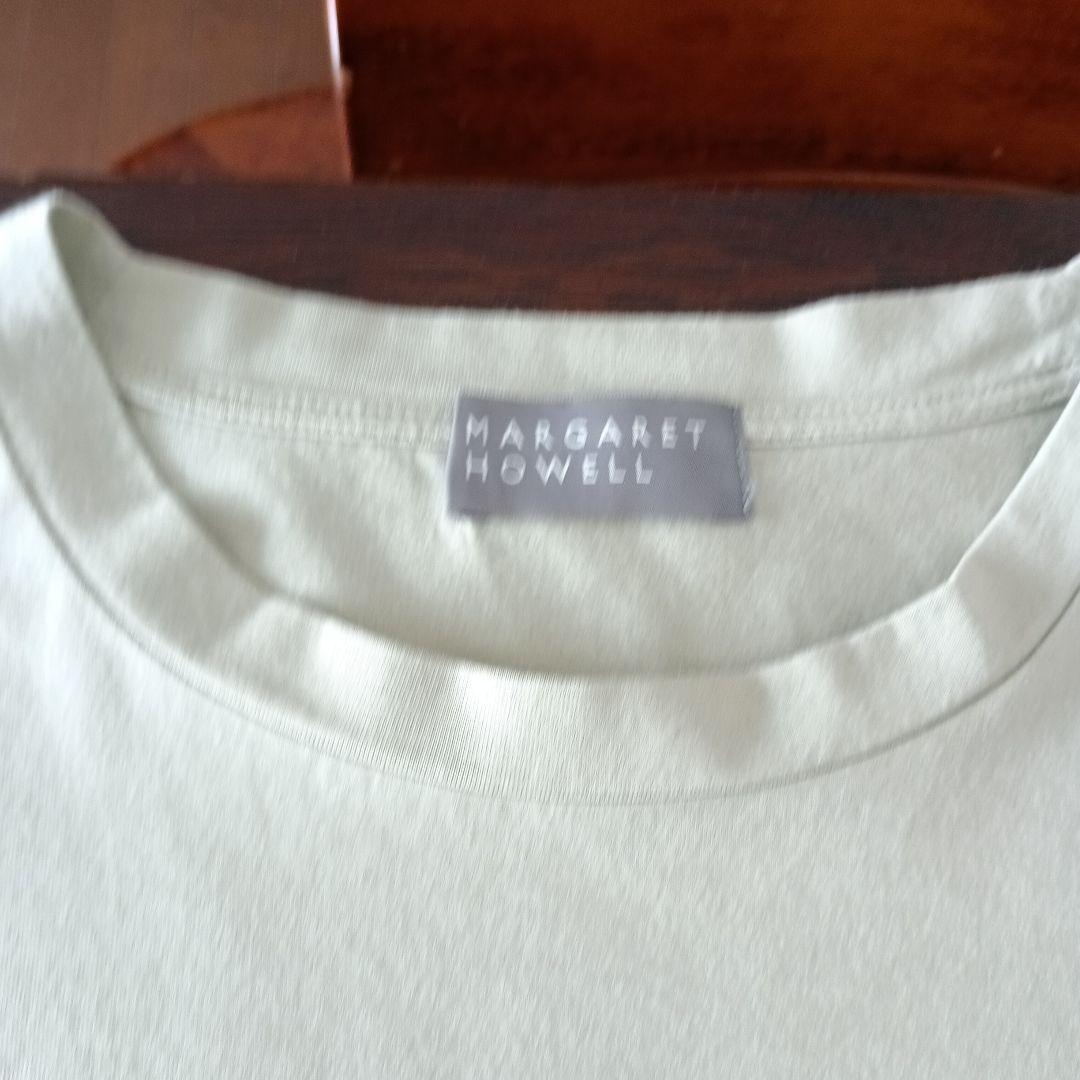 MARGARET HOWELL カットソー ライトグリーン