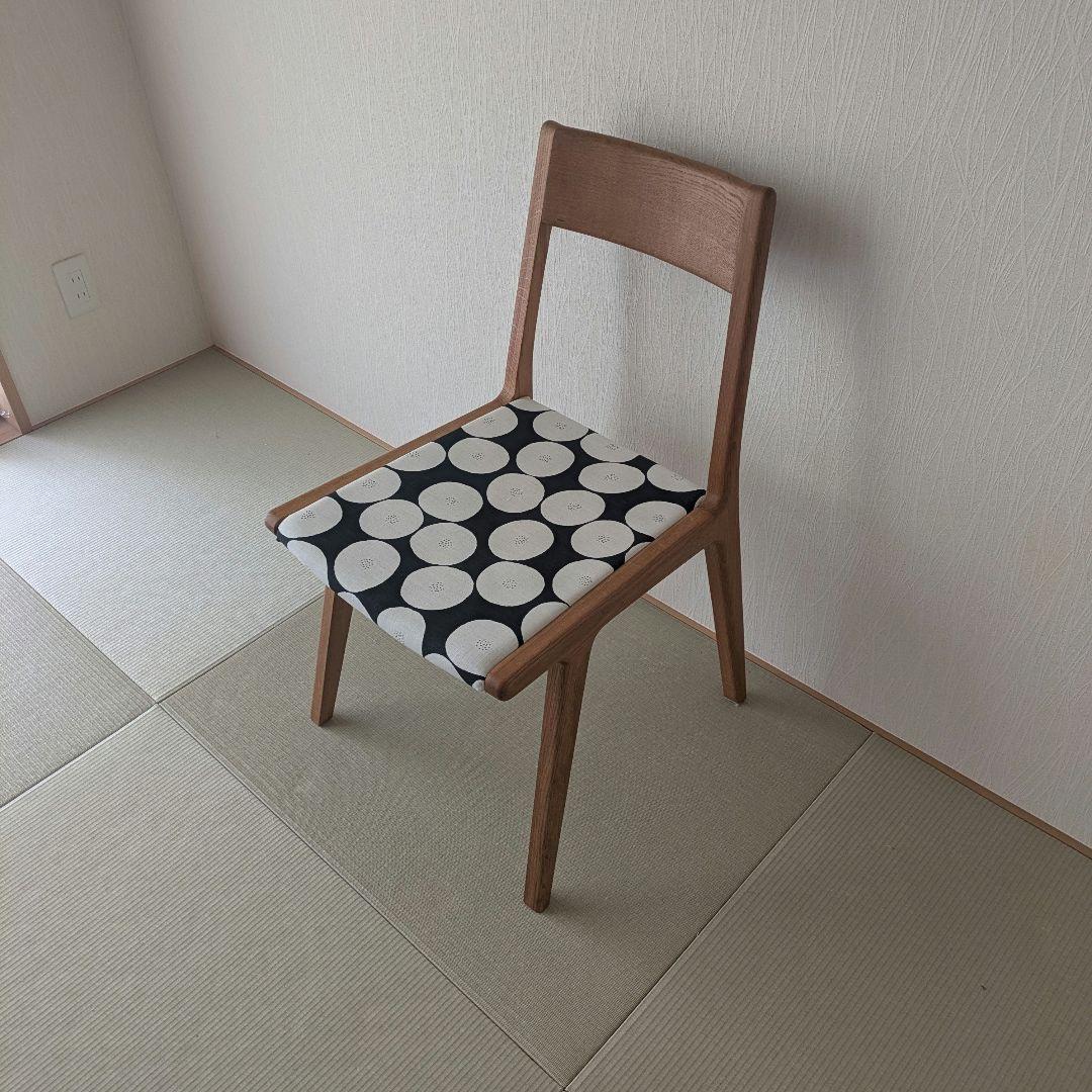 【NDstyle】TOMOE 村澤一晃 木製ダイニングチェア 座面 ハンドメイド