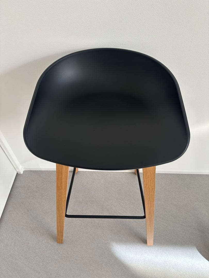 椅子 HAY AAS 32 2.0 HIGH / BLACK FOOTREST