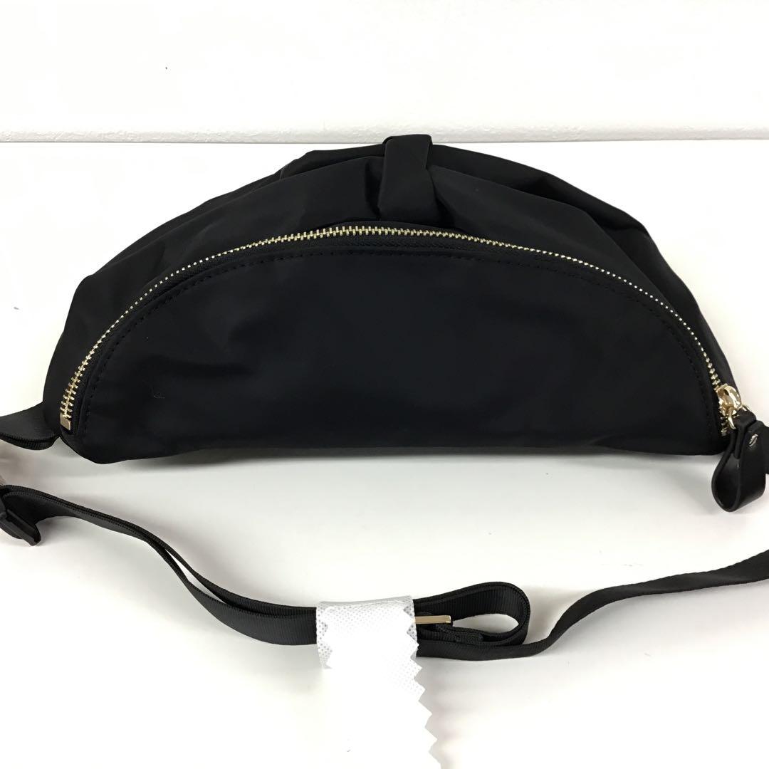 TOCCA トッカ　リボン　ウエストポーチ　ボディーバッグ　美品　ブラック