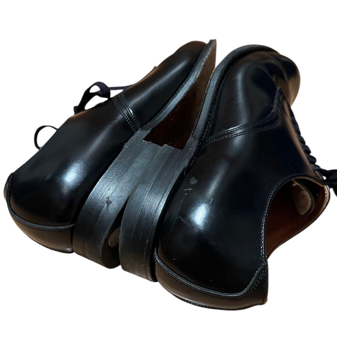 【HYKE】OXFORD BLACK COW HIDE size 7
