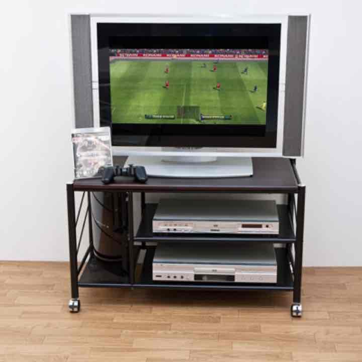送料無料！ゲーム機収納AVラック 80幅