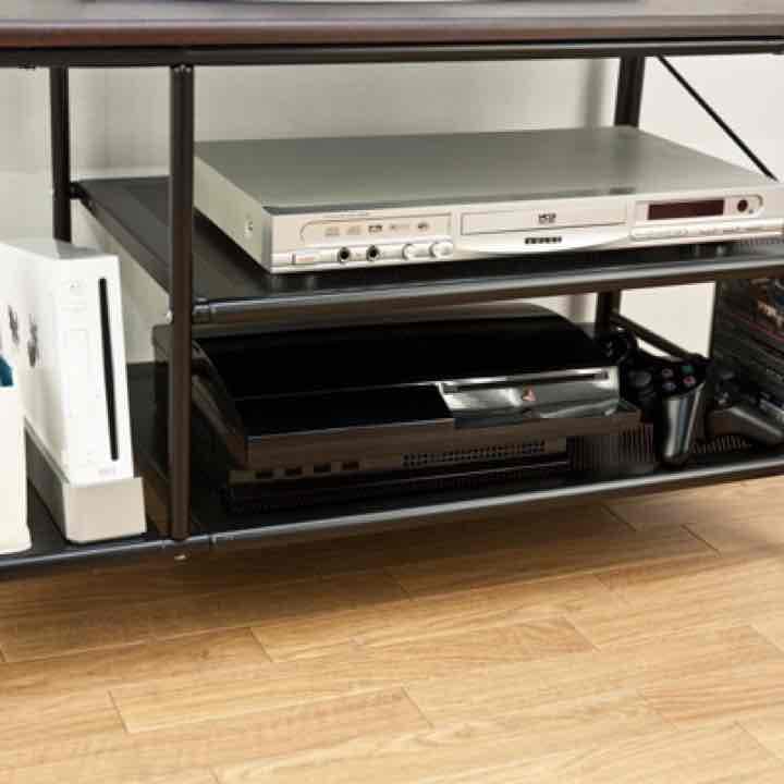 送料無料！ゲーム機収納AVラック 80幅