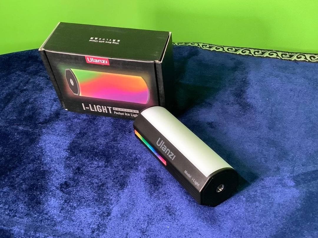 USB-C充電式LEDビデオライト マグネット搭載 2000mAh
