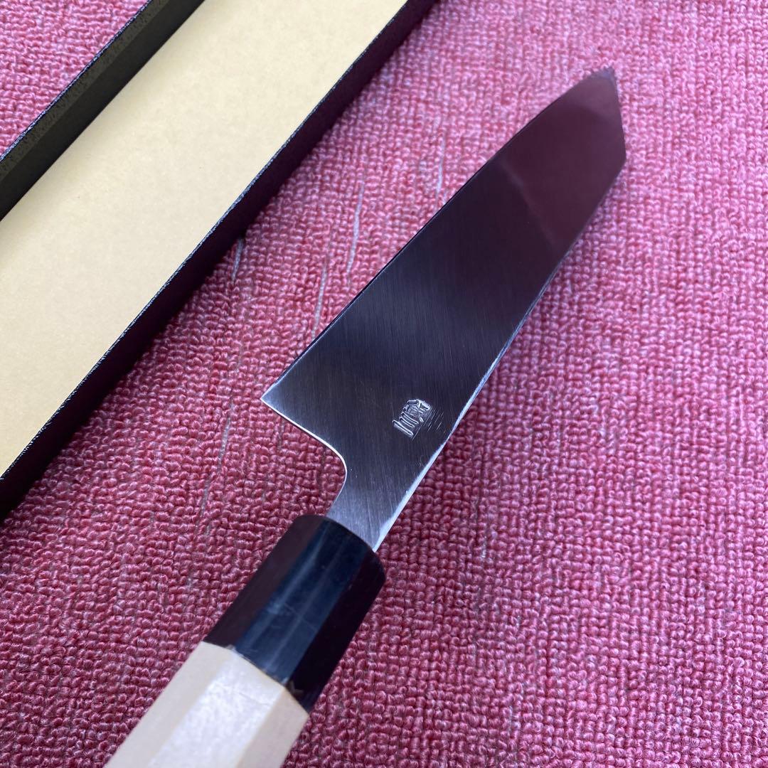 銀三　勘所切付型特製万能和包丁　210㎜ 7寸