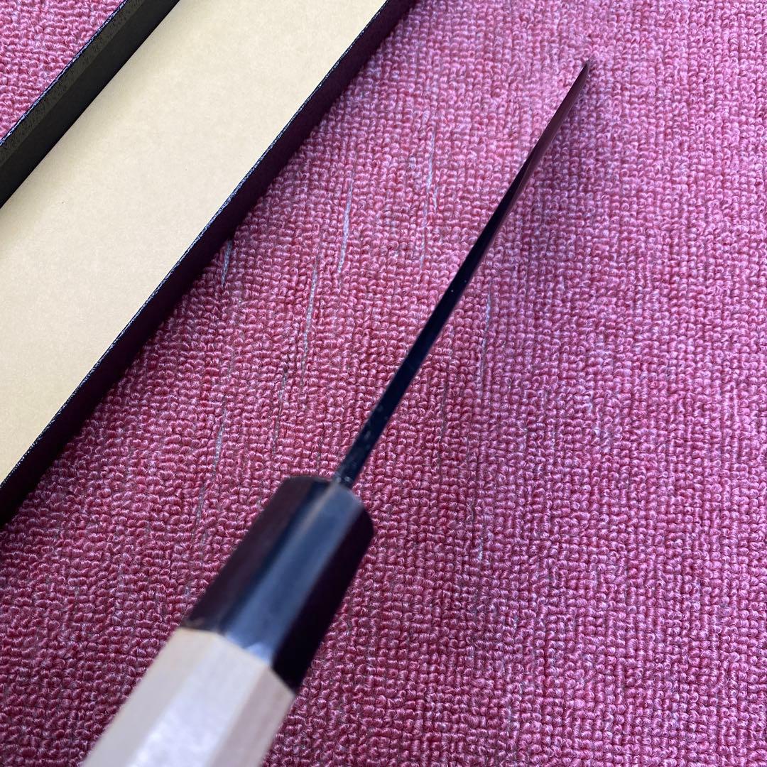 銀三　勘所切付型特製万能和包丁　210㎜ 7寸