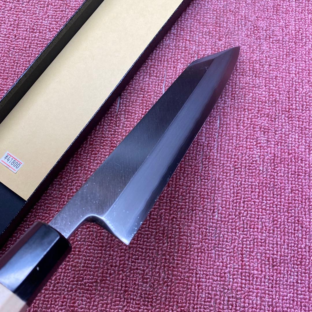 銀三　勘所切付型特製万能和包丁　210㎜ 7寸