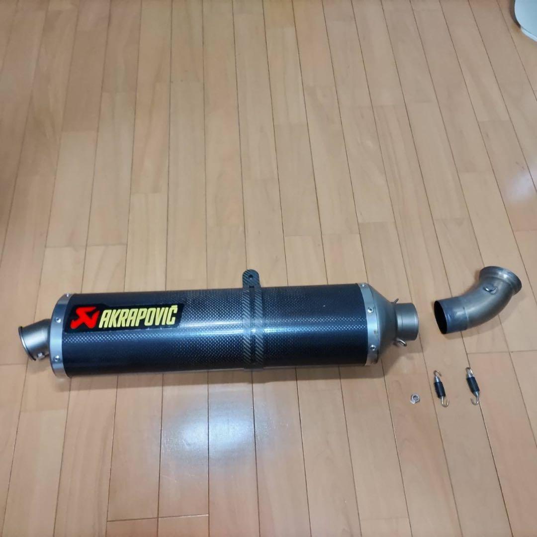 BMW K1200Rスポーツ　Akrapovic スリップオンマフラー