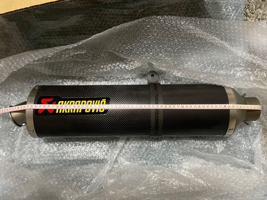 BMW K1200Rスポーツ　Akrapovic スリップオンマフラー