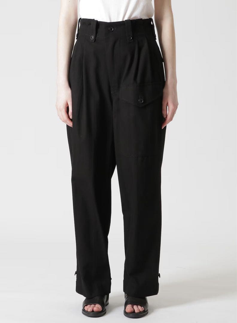 新品 Y's コットン カーゴパンツ