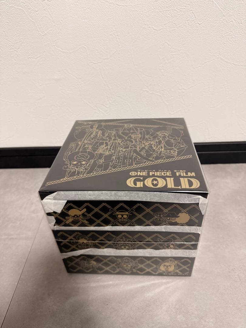 ワンピース　フィルム　ゴールド　重箱　おせち　非売品