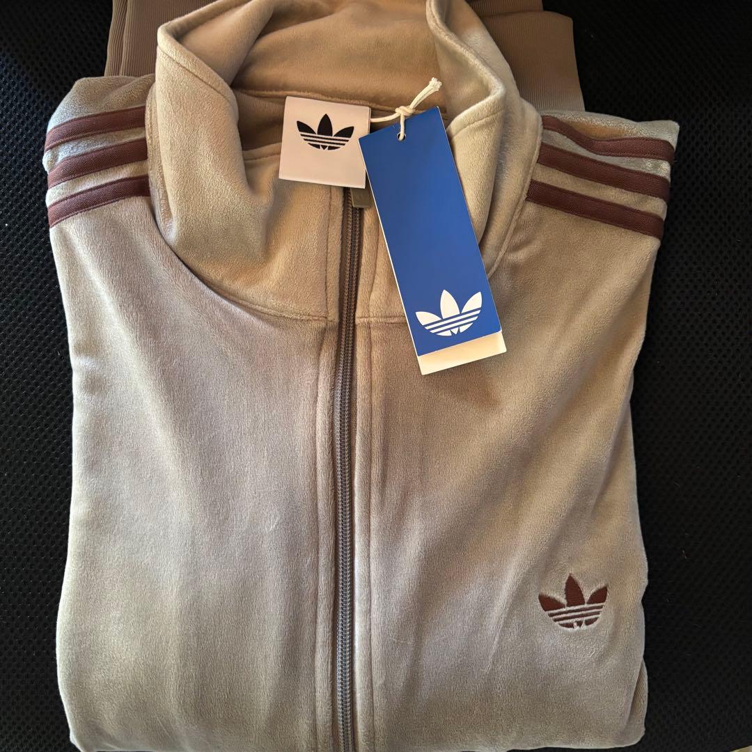 新品XL⭐️adidas × ジャーナルスタンダード ベロア トラックトップ