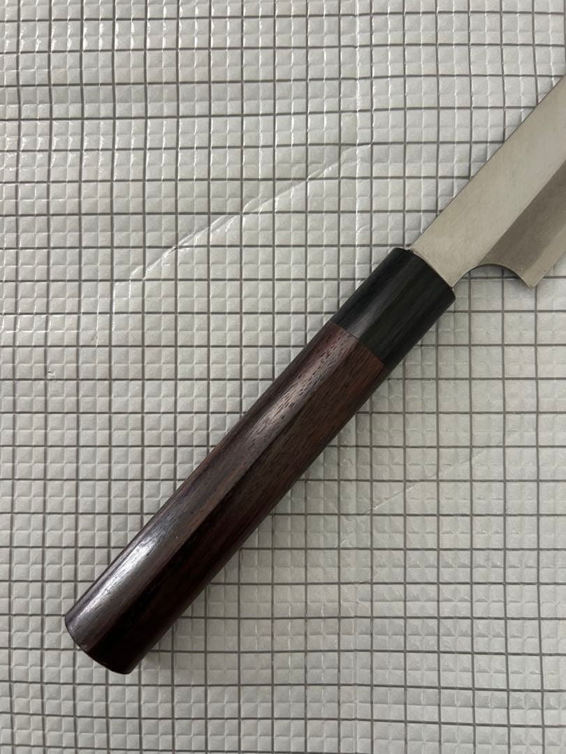包丁 刺身包丁 柳刃包丁 安来鋼青紙２号 270mm 紫檀シノギ柄
