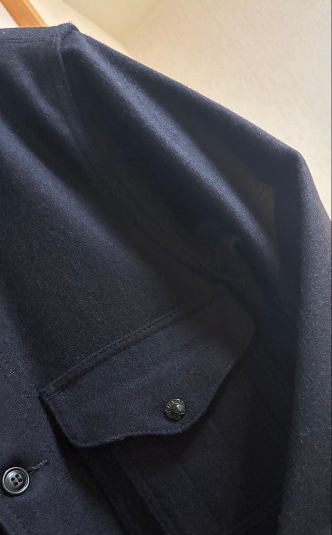 FILSON ブラック ウールコート 新品タグ付き