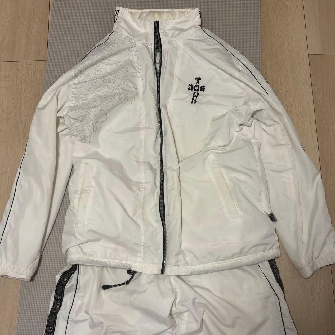 DOG TOWN ナイロン ジャージ 上下 セットアップ ジャケット XL