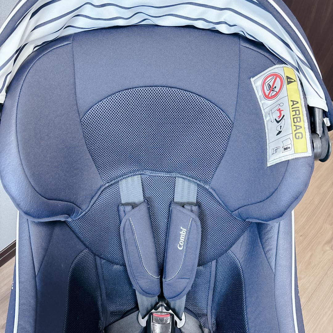 【美品】Combi クルムーヴ スマート ISOFIX JJ-600 回転式