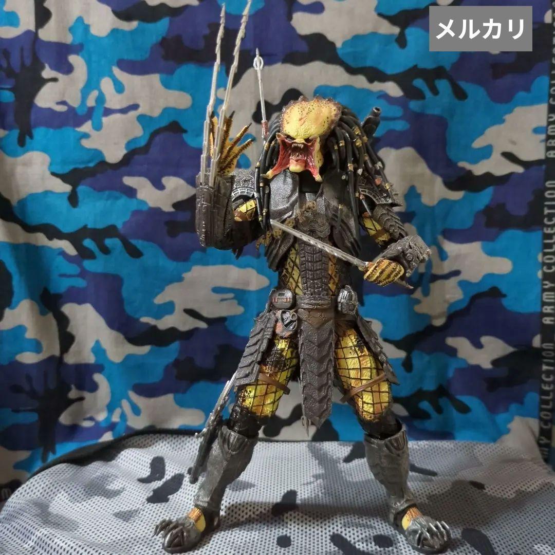 NECA ／AVP スカープレデター【中古•パッケージ無】✨アンマスク版／希少品