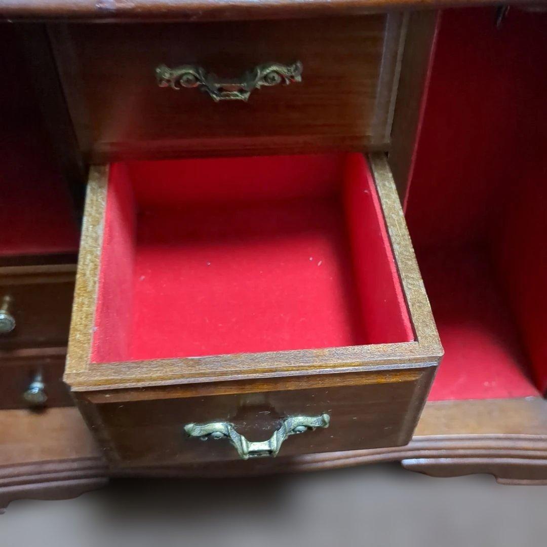 木製ミュージカルBOX　アクセサリーケース