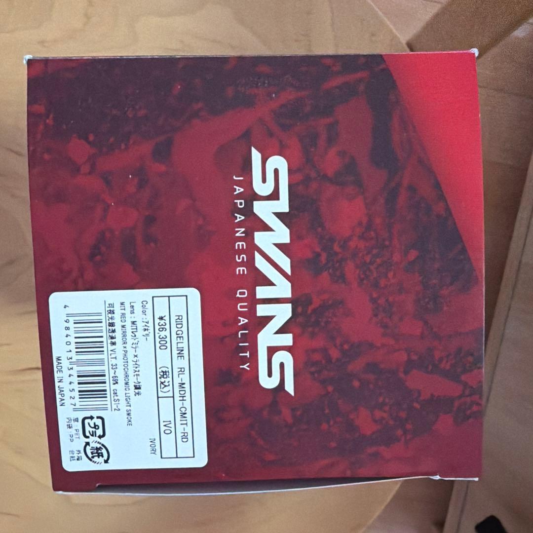 ふじっちょ　SWANS RIDGE LINE ゴーグル マットブラック