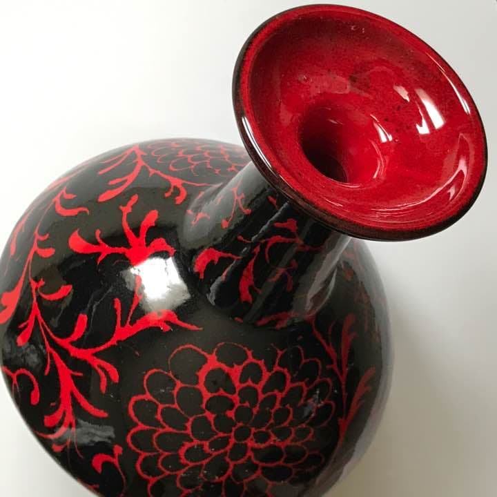 【新品未使用品】花瓶 (イタリア製)
