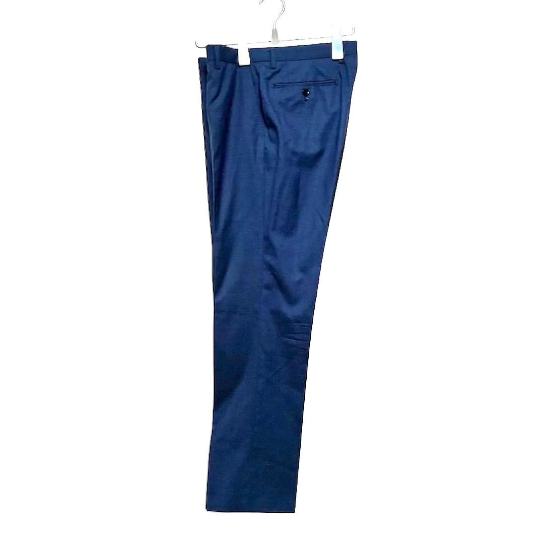 【美品】 グリーンレーベルリラクシング　GUABELLO スーツ　ネイビー　Ｌ